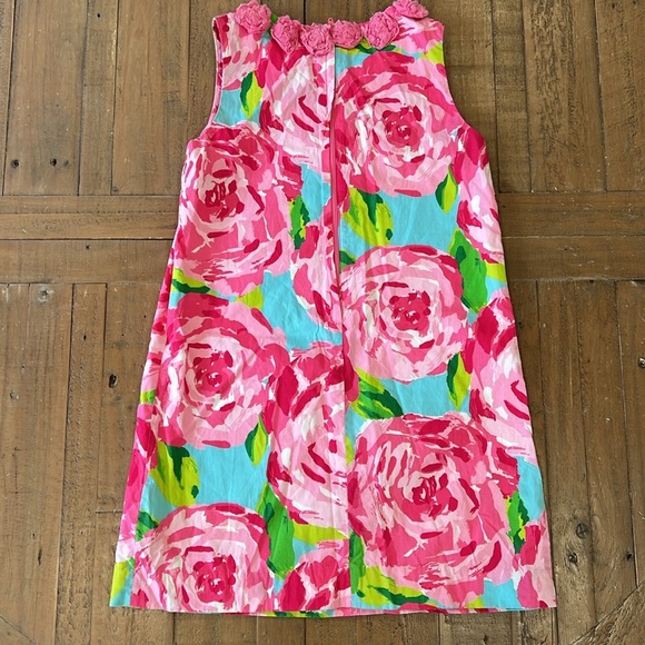Lilly Pulitzer first impressions hottie tottie colorful rose shift dress - Picture 7 of 7